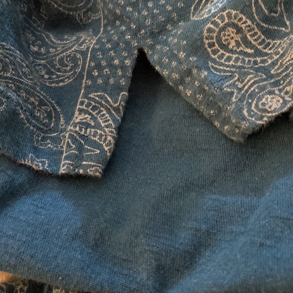 Style & Co pull over top/ blouse size 2X has 5 buttons half way up. 100% cotton - Picture 9 of 12